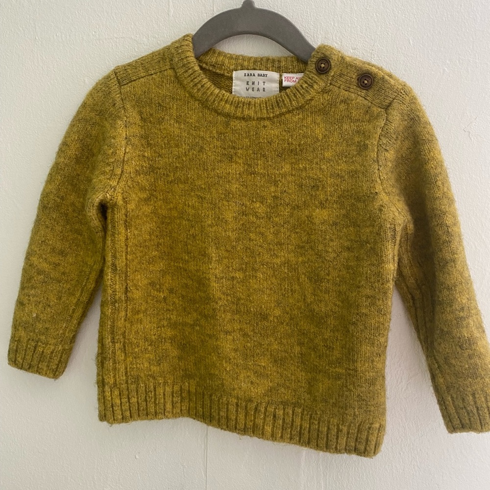 Zara Knitwear Baby Sweater